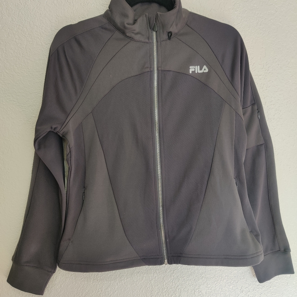 FILA Sport Grey Jacket Large